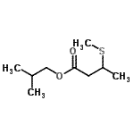 CAS 登录号：127931-21-9， 异丁基3-(甲硫基)丁酸酯