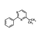 CAS 登录号：127958-20-7， 4-异丙基-2-苯基嘧啶