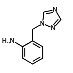CAS#: 127988-21-0， 2-(1H-1,2,4-Triazol-1-Ylmethyl)Aniline