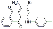 CAS 登录号：128-83-6， 1-氨基-2-溴-4-[(4-甲基苯基)氨基]蒽-9,10-二酮