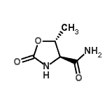 CAS#: 128062-14-6， (4S,5R)-5-Methyl-2-Oxo-1,3-Oxazolidine-4-Carboxamide