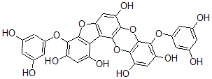 CAS 登录号：128129-56-6， Phlorofucofuroeckol A
