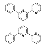 CAS 登录号：128143-86-2， 4-[2,6-二(2-吡啶基)-4-吡啶基]-2,6-二(2-吡啶基)吡啶
