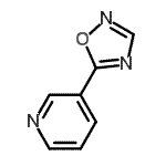 CAS 登录号：128164-72-7， 3-(1,2,4-恶二唑-5-基)吡啶