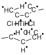 CAS 登录号：1282-40-2， 二氯二[(1,2,3,4,5-H)-1-甲基-2,4-环戊二烯-1-基]-钛