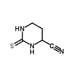 CAS 登录号：128465-01-0， 2-硫代六氢-4-嘧啶甲腈