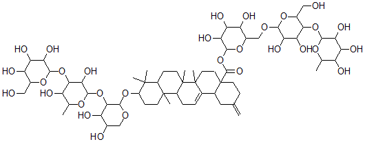CAS#: 128553-98-0， Yemuoside YM(9)