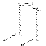 CAS 登录号：128554-52-9， N,N'-[1,3-亚苯基二(亚甲基)]二(12-羟基十八烷酰胺)