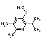CAS#: 128600-00-0， 2-Isopropyl-3-Methoxy-5,6-Dimethylpyrazine