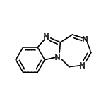 CAS 登录号：128710-75-8， 1H-[1,3,5]三氮杂卓并[1,7-A]苯并咪唑