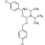 CAS#: 128858-43-5， Bis(4-chlorobenzyl) diisopropylphosphoramidoite
