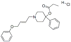 CAS#: 128864-81-3， [1-[(E)-4-Phenoxybut-2-Enyl]-4-Phenylpiperidin-4-Yl] Propanoate Hydrochloride