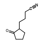 CAS 登录号：128893-49-2， 4-(2-氧代环戊基)丁腈