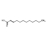 CAS 登录号：1289-45-8， 2-十二碳烯酸