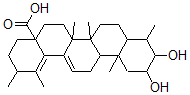 CAS 登录号：129058-60-2， 10,11-二羟基-1,2,6a,6b,9,12alpha-六甲基-2,3,4,5,6,6a,7,8,8a,9,10,11,12,13-十四氢苉-4a-羧酸