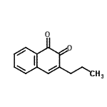 CAS 登录号：129113-06-0， 3-丙基-1,2-萘二酮