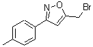 CAS#: 129135-66-6， 5-(Bromomethyl)-3-(4-Methylphenyl)-1,2-Oxazole