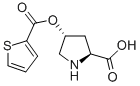 CAS 登录号：129336-81-8， (2S,4R)-4-(噻吩-2-羰基氧基)吡咯烷-2-羧酸