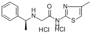 CAS#: 129340-81-4， N-(4-Methyl-Thiazol-2-Yl)-2-((1-Phenylethyl)Amino)-(-)-Acetamide Dihydrochloride