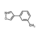 CAS 登录号：129746-47-0， 4-(3-甲基苯基)-1,2-恶唑