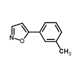 CAS 登录号：129747-41-7， 5-(3-甲基苯基)-1,2-恶唑