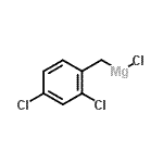 结构式 CAS# 129752-86-9, 氯(2,4-二氯苄基)镁