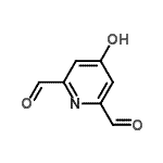 CAS 登录号：129800-01-7， 4-羟基-2,6-吡啶二甲醛