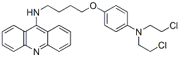 CAS#: 130031-47-9， N-[4-[4-[Bis(2-Chloroethyl)Amino]Phenoxy]Butyl]Acridin-9-Amine