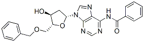 CAS 登录号：130359-85-2， N-[9-[(2R,4S,5R)-4-羟基-5-(苯基甲氧基甲基)四氢呋喃-2-基]嘌呤-6-基]苯甲酰胺