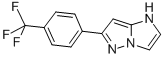 CAS 登录号：130598-74-2， 6-[4-(三氟甲基)苯基]-5H-吡唑并[1,5-a]咪唑