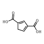 CAS 登录号：130708-70-2， 1,3-环戊二烯-1,3-二甲酸