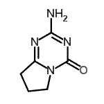 CAS#: 130766-54-0， 2-Amino-7,8-Dihydropyrrolo[1,2-a][1,3,5]Triazin-4(6H)-One