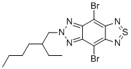 CAS#: 1307899-44-0， 4,8-Dibromo-6-(2-ethylhexyl)-[1,2,5]thiadiazolo[3,4f]benzotriazole