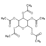 CAS#: 130796-15-5， 2,3,4,6-Tetra-O-Acetyl-1-S-Acetyl-1-Thiohexopyranose