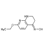 CAS 登录号：130875-65-9， (4E)-7-乙氧基-N-羟基-2,3-二氢-1,8-萘啶-4(1H)-亚胺