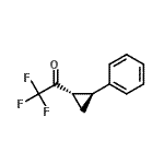 CAS 登录号：130888-10-7， 2,2,2-三氟-1-[(1S,2S)-2-苯基环丙基]乙酮