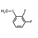 CAS 登录号：130922-38-2， 1,2-二氟-3-(甲硫基)苯