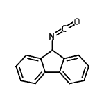 结构式 CAS# 131056-82-1, 9-异氰酸-9H-芴