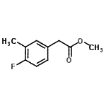 CAS#: 131113-94-5， Methyl 2-(4-Fluoro-3-Methyl-Phenyl)Acetate
