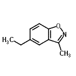 CAS#: 131222-23-6， 5-Ethyl-3-Methyl-1,2-Benzoxazole