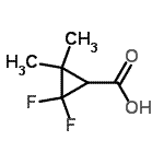 CAS#: 131262-35-6， 2,2-Difluoro-3,3-Dimethylcyclopropanecarboxylic Acid