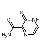 CAS#: 131295-39-1， 3-Thioxo-3,4-Dihydro-2-Pyrazinecarboxamide