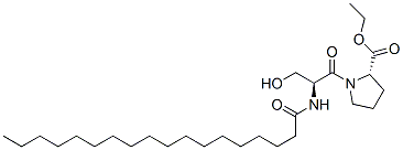 CAS 登录号：131476-72-7， 乙基(2S)-1-[(2R)-3-羟基-2-(十八碳酰氨基)丙酰]吡咯烷-2-羧酸酯