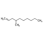 CAS 登录号：13151-29-6， 4-甲基-1-癸烯