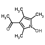 CAS#: 131527-58-7， 1-(1-Hydroxy-2,4,5-Trimethyl-1H-Pyrrol-3-Yl)Ethanone