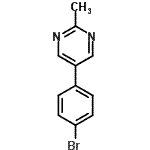 CAS#: 131548-21-5， 5-(4-Bromophenyl)-2-Methylpyrimidine