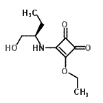 CAS#: 131588-96-0， 3-Ethoxy-4-{[(2R)-1-Hydroxy-2-Butanyl]Amino}-3-Cyclobutene-1,2-Dione