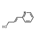 CAS 登录号：131610-03-2， (2E)-3-(2-吡啶基)-2-丙烯-1-醇