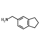 CAS 登录号：13203-56-0， 1-(2,3-二氢-1H-茚-5-基)甲胺
