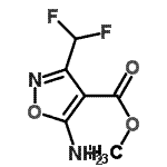 CAS#: 132066-24-1， Methyl 5-Amino-3-(Difluoromethyl)-1,2-Oxazole-4-Carboxylate